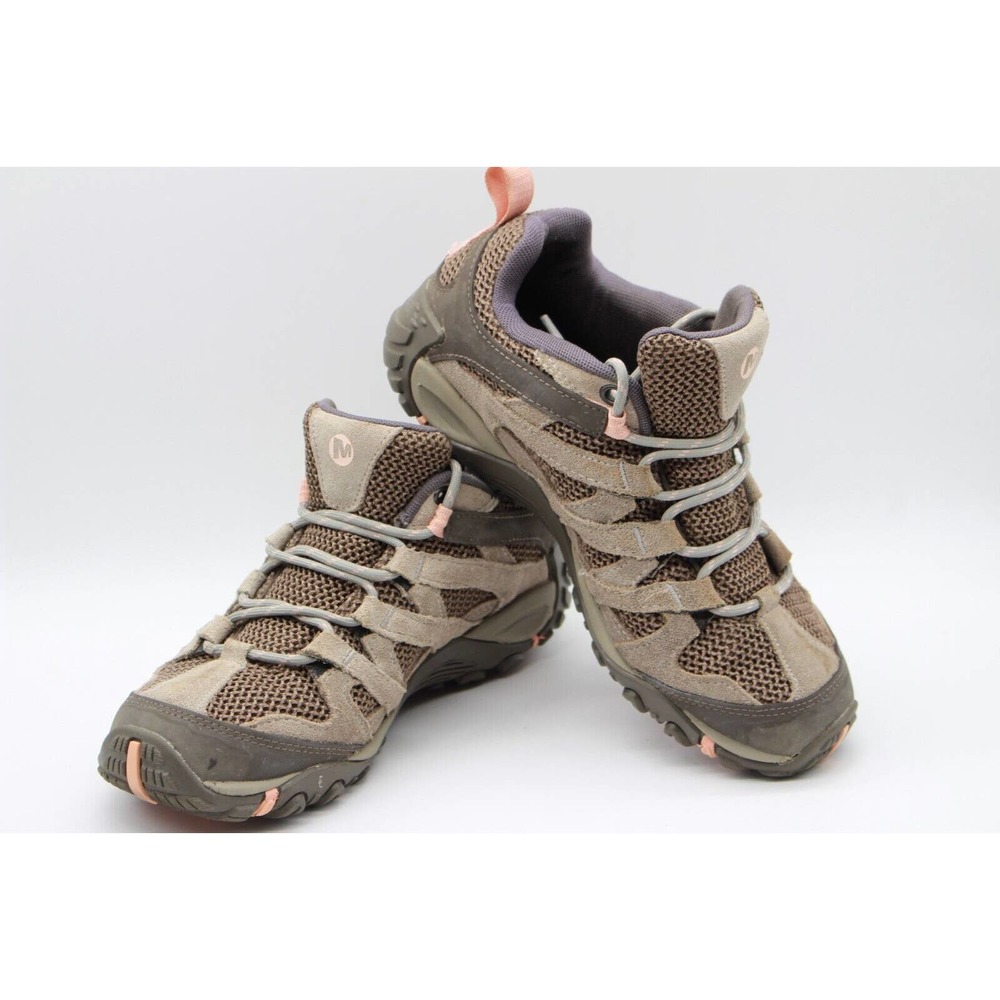 Merrell Women's Alverstone Hiking Trail Shoes J033034 Aluminum Size 7.5